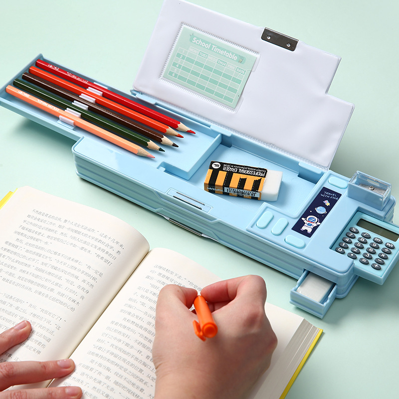 Scientific Calculator For Secondary School - Kreatywne, wielofunkcyjne plastikowe pudełko na artykuły