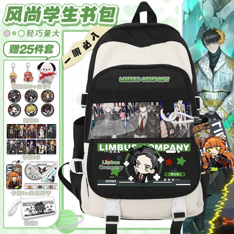Plecak Limbus Company Anime Ar – School Supplies recenzja i cena