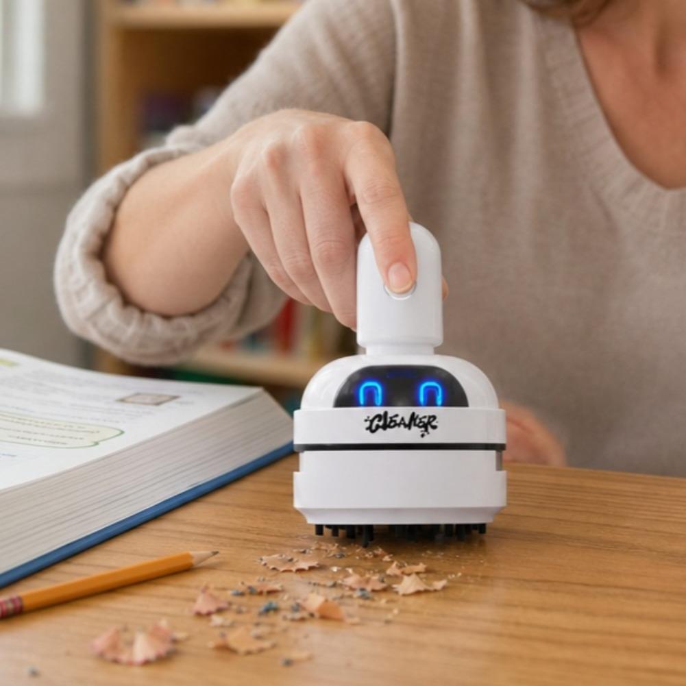 Cichy mini odkurzacz biurkowy  – Mini Desktop Vacuum Cleaner For Eraser Dust recenzja i cena