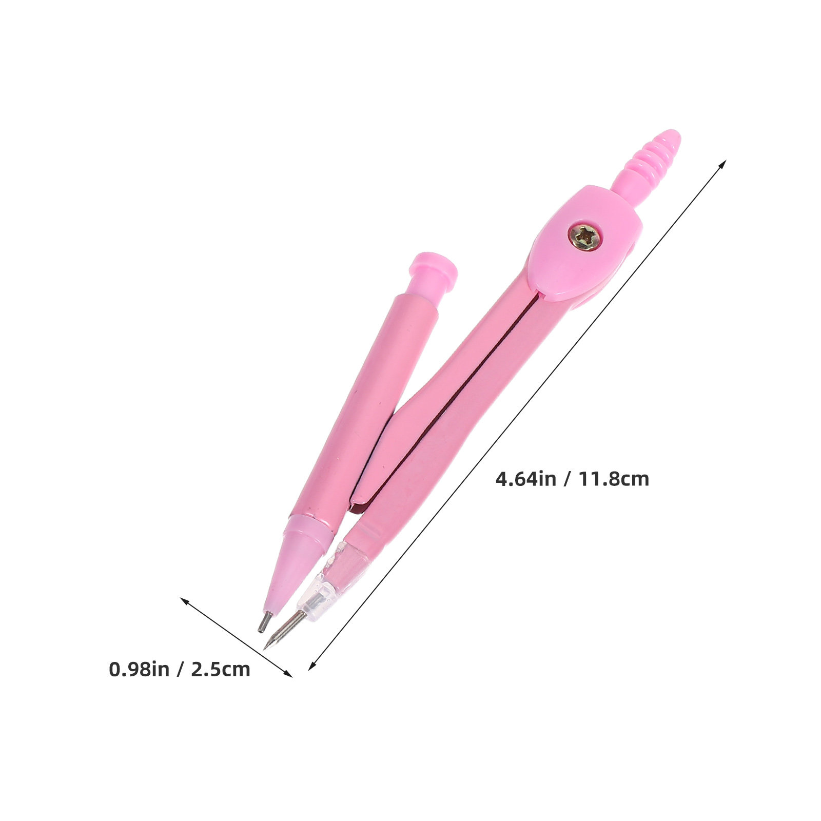 Zestaw metalowych cyrkieli do  – Math Geometry Set With Compass recenzja i cena